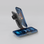 Aggiy Auto Hold 15W Magsafe Wireless Kablosuz Şarj Araç Magnetic Telefon Tutucu - Görsel 5