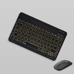 AG-KM01 Mini Wiresless Keyboard & Mouse ve Stand - Görsel 2