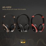 AG-H202 Stereo Bluetooth Kulak Üstü Kulaklık - Görsel 2