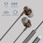 AG-H15 Type-C Kablolu Kulaklık Yüksek Bass Dinamik Ses Dengeleme - Görsel 3