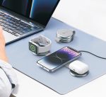 Aggiy Flex Charger 15W Katlanabilir Hızlı Wireless Kablosuz Şarj Standı - Görsel 2