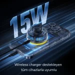 AGGİY COOLMAG Soğutmalı 15W MagSafe Araç İçi Şarj – Mıknatıslı Telefon Tutucu (Izgara & Cam Montaj) - Görsel 7