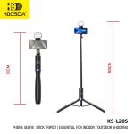 Koosda Ksl-20S Tripod Selfie Stick - Görsel 4