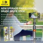 Koosda KGB-302 Tripod Selfie Stick - Görsel 2